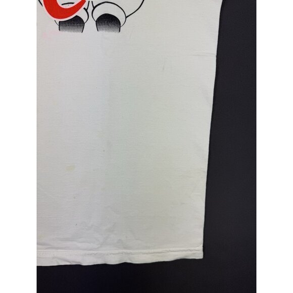 Vintage Y2K Walt Disney Mickey Mouse Epcot Center Tank Top Promo Art Logo White - Picture 9 of 15